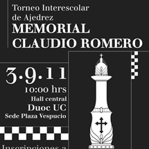 Torneo Duoc Uc Plaza Vespucio Memorial Claudio Romero